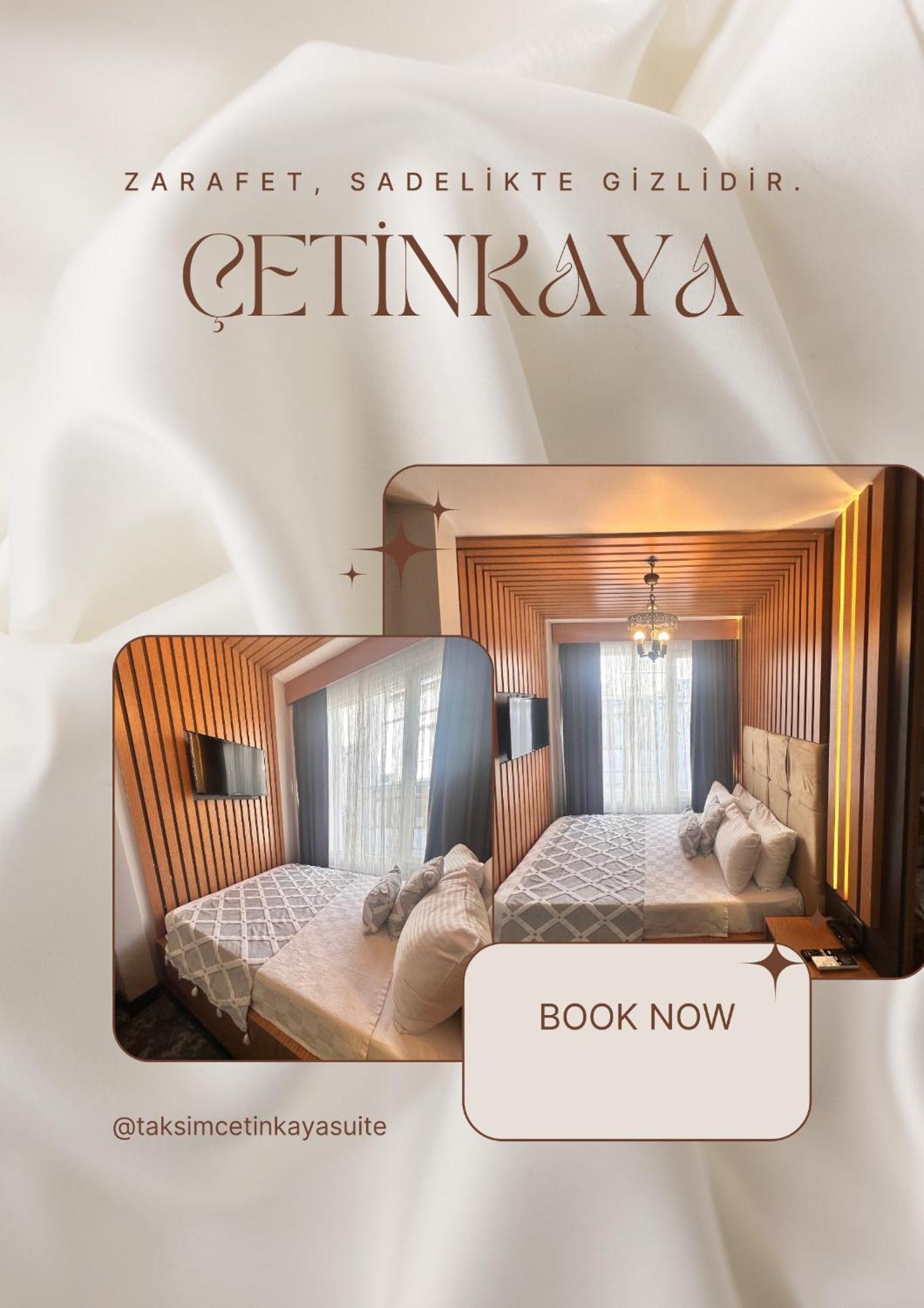 Taksim Cetinkaya Suite Istambul Exterior foto